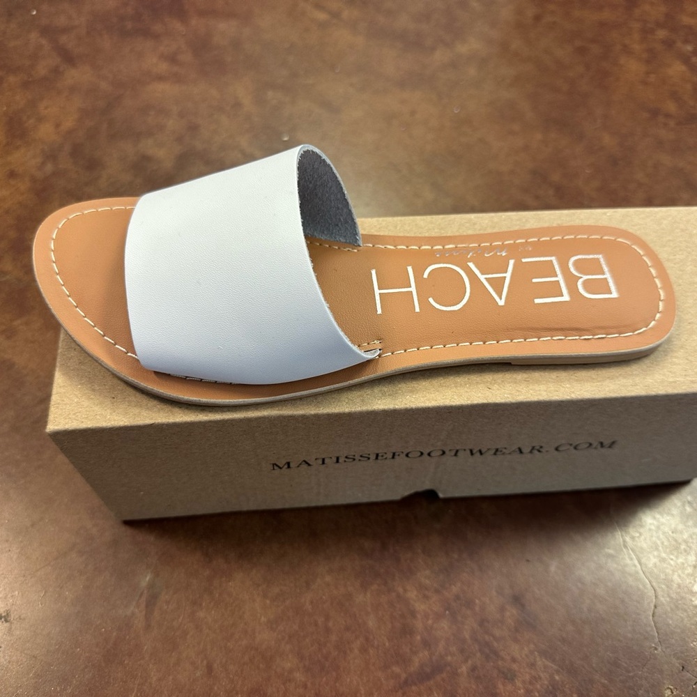Matisse White Sandals Minimalist Summer Style